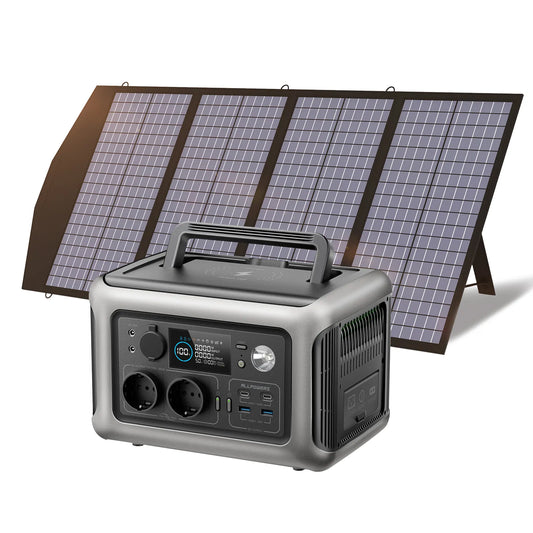 R600 Portable Battery with Solarpanel (optional)